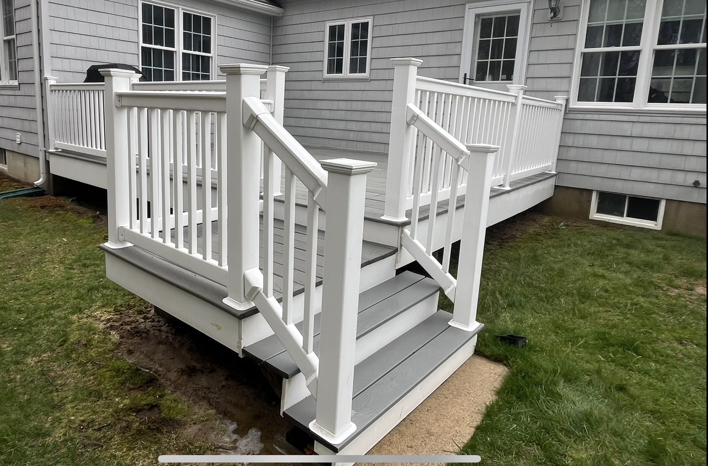 After photo of South Shore exterior cleaning work