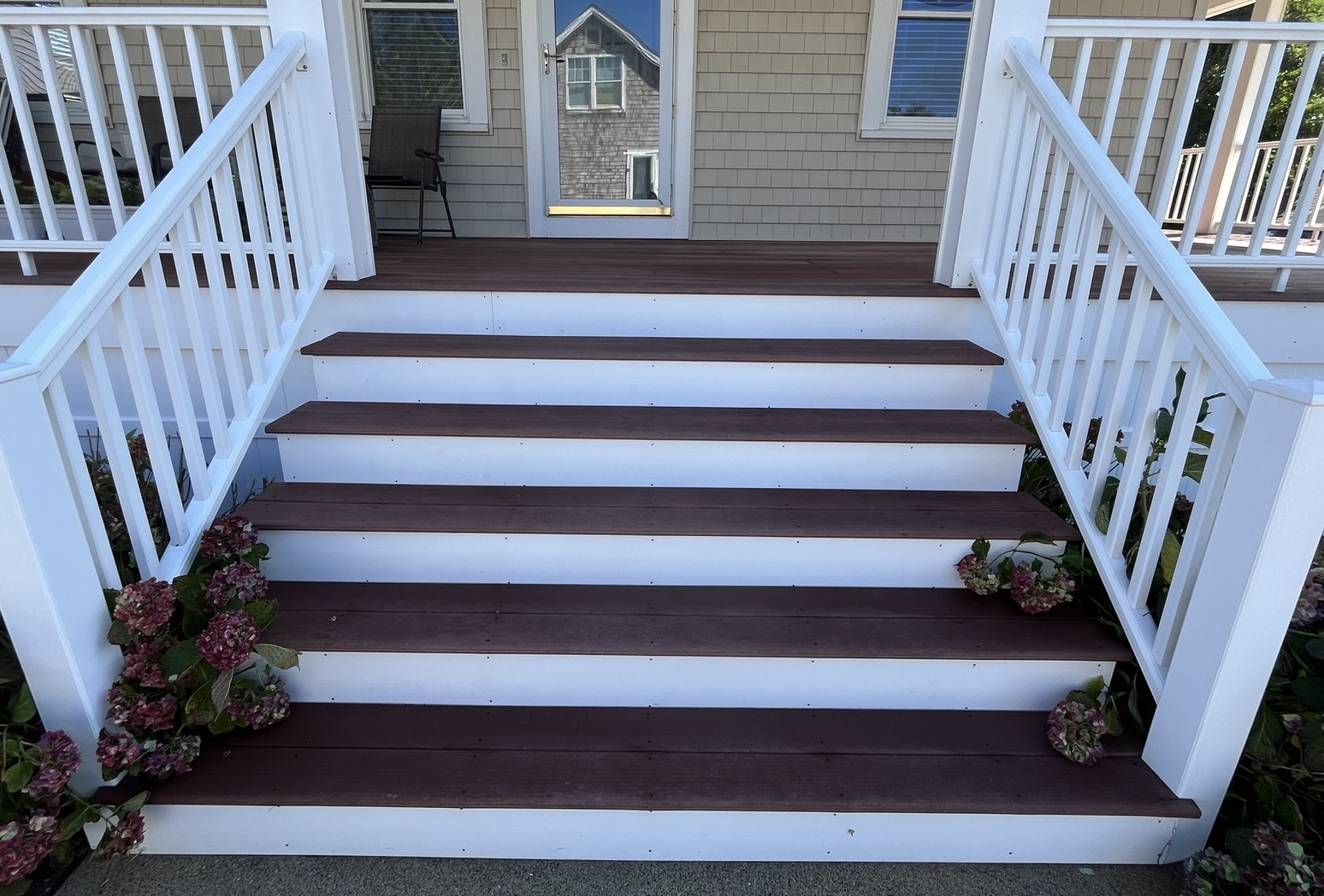 Bright exterior surface after professional washing