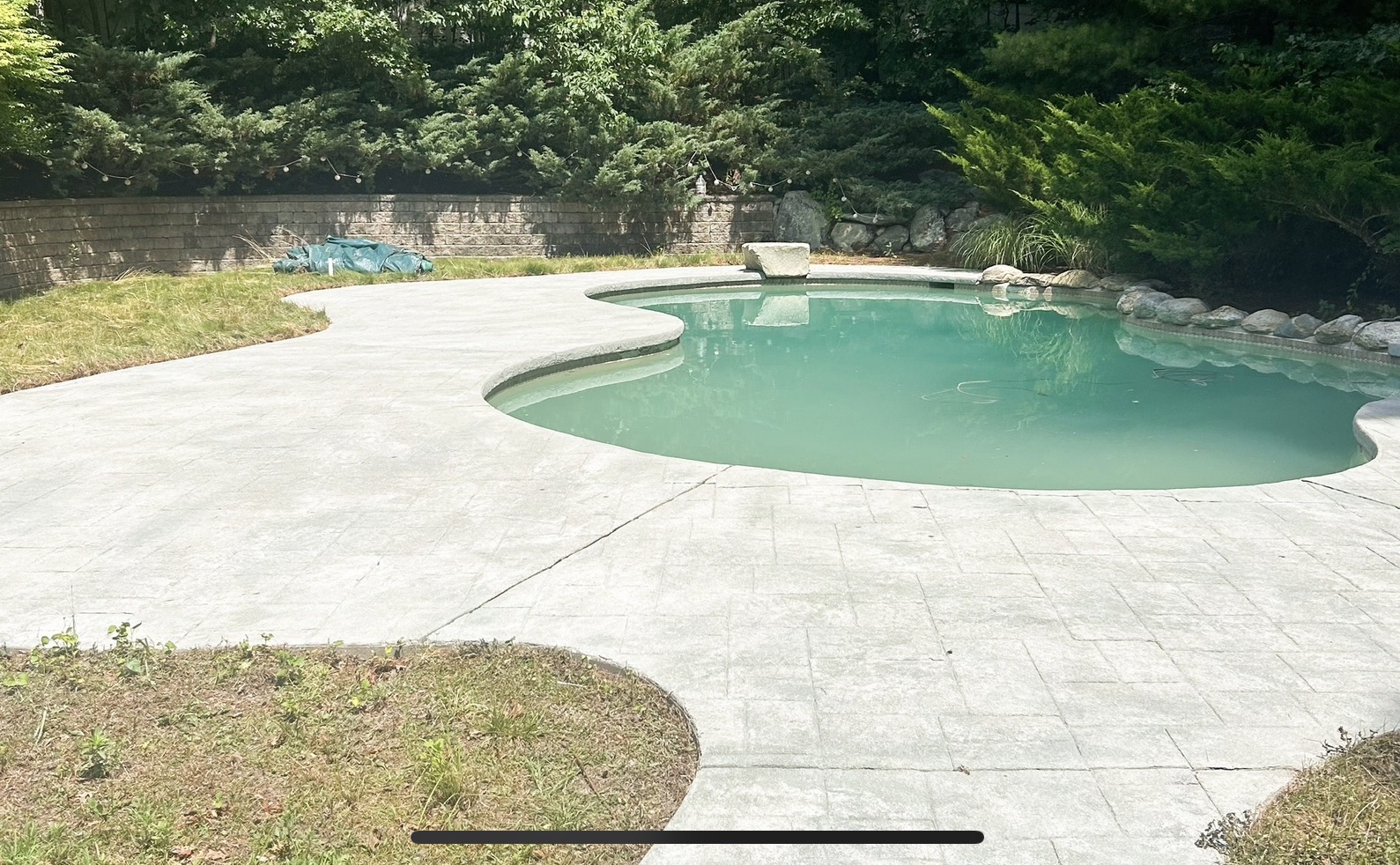 Completed pressure washing result from H2WOAH