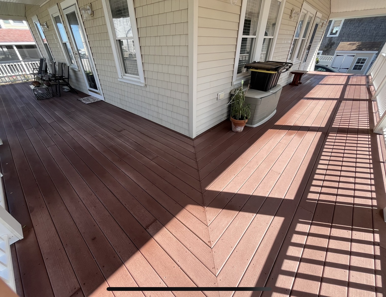Clean home exterior after H2WOAH service